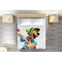 Luxusní přehoz na postel pro děti - Rock Dog