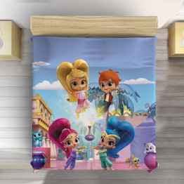 Dětský přehoz na postel - Shimmer and Shine
