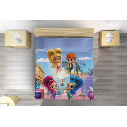 Dětský přehoz na postel - Shimmer and Shine