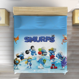 Dětský přehoz na postel - The Smurfs