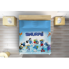 Dětský přehoz na postel - The Smurfs