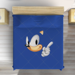 Modrý přehoz na postel - Sonic Blue