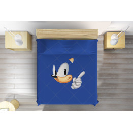 Modrý přehoz na postel - Sonic Blue