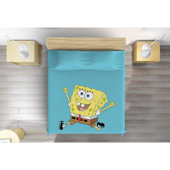 Dětský přehoz na postel - Sponge Bob Animation