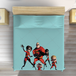 Přehoz na postel pro děti - The Incredibles Animation