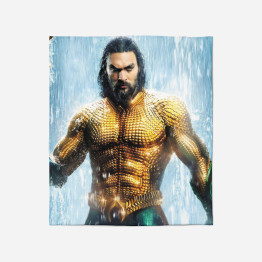 Teplá deka 3D - Aquaman