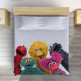 Dětský přehoz na postel - Sesame Street