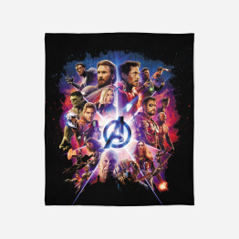 Teplá deka 3D - Avengers