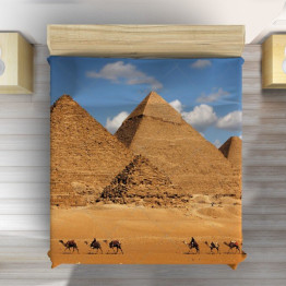 Přehoz na postel - Egypt Pyramids
