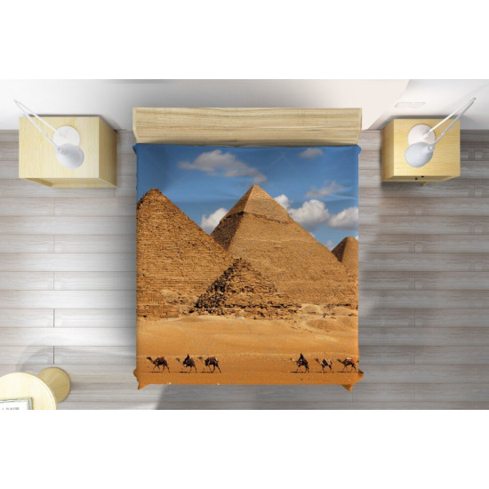 Přehoz na postel - Egypt Pyramids