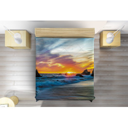 Luxusní přehoz na postel - Malibu Sunrise