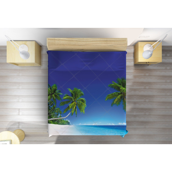 Moderní přehoz na postel - Tropical Beach