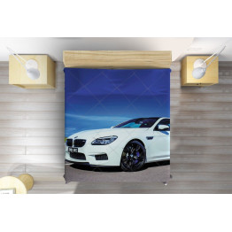 Přehoz přes postel - BMW White
