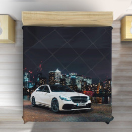 Luxusní přehoz na postel - Mercedes in the City