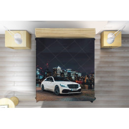 Luxusní přehoz na postel - Mercedes in the City