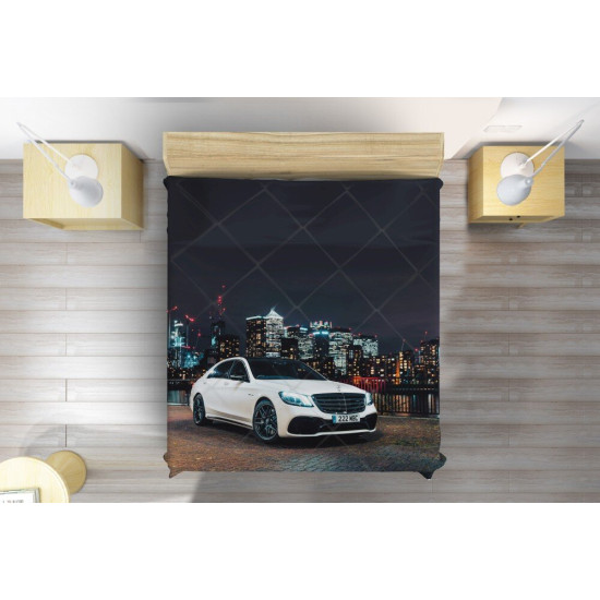 Luxusní přehoz na postel - Mercedes in the City