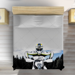 Přehoz přes postel - Husqvarna