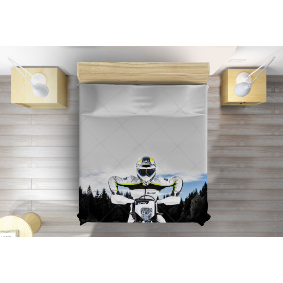 Přehoz přes postel - Husqvarna