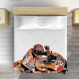 Luxusní přehoz na postel - Honda Moto