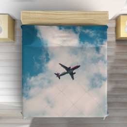Luxusní přehoz na postel - Airplane