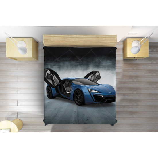 Luxusní přehoz na postel - Race Car
