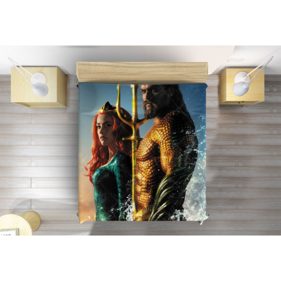 Přehoz přes postel - Aquaman and Mera
