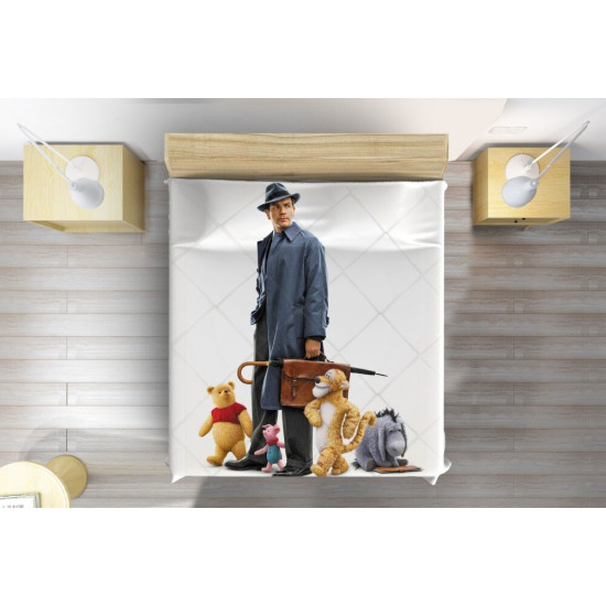 Přehoz na postel 3D - Christopher Robin