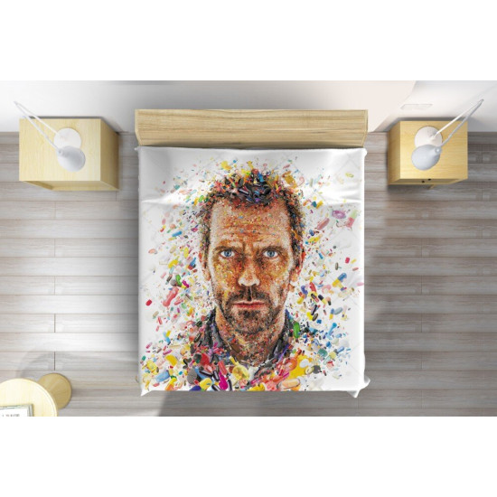 Luxusní přehoz na postel 3D - Doctor House