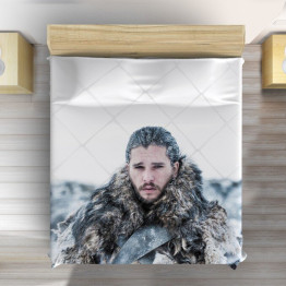 Přehoz přes postel - Game of Thrones John Snow White