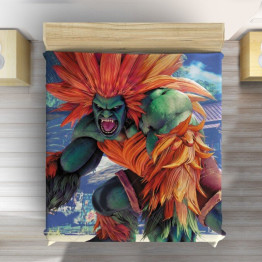 Přehoz přes postel 3D - Blanka Street Fighter
