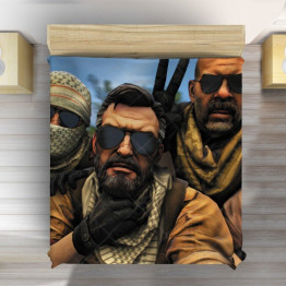 Přehoz na postel - Counter Strike Selfie