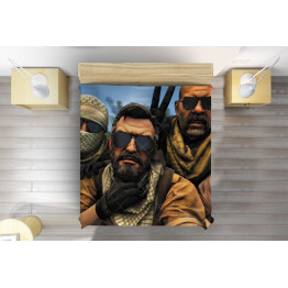 Přehoz na postel - Counter Strike Selfie