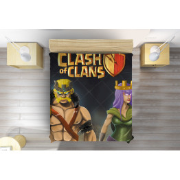 Přehoz na postel - Clash of Clans