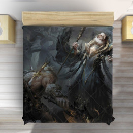 Luxusní přehoz na postel - Diablo Immortal