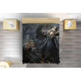 Luxusní přehoz na postel - Diablo Immortal