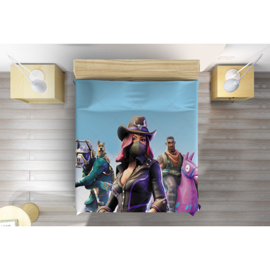 Přehoz na postel - Fortnite