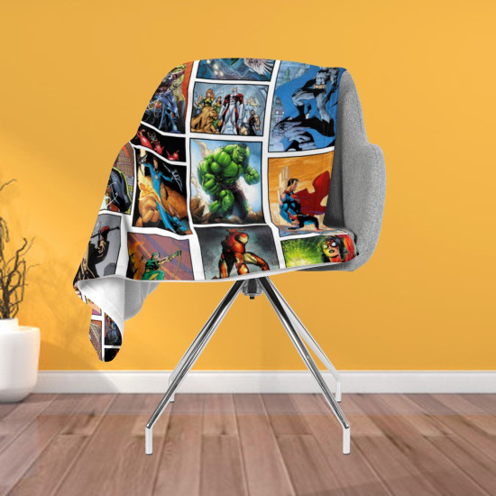 Luxusní deka 3D - Superman Comics