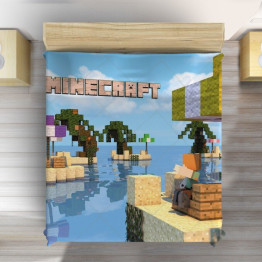 Přehoz na postel - Minecraft