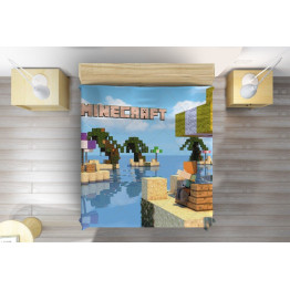 Přehoz na postel - Minecraft