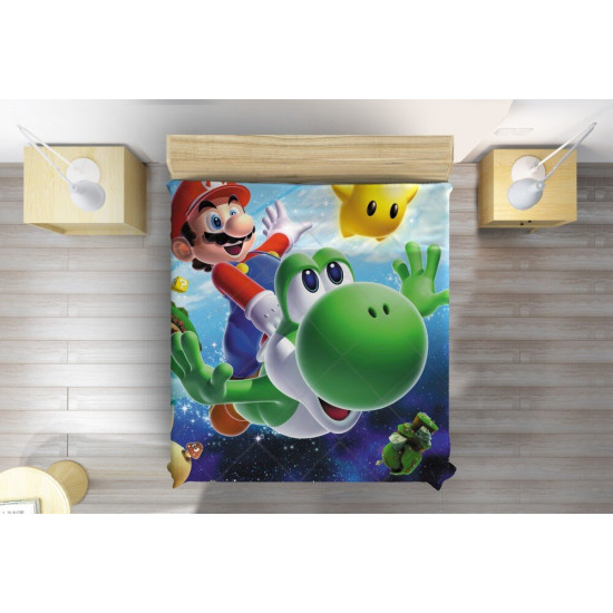 Přehoz přes postel - Super Mario