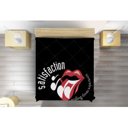 Luxusní přehoz na postel - Rolling Stones