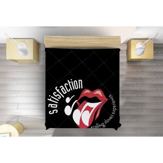 Luxusní přehoz na postel - Rolling Stones