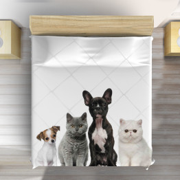 Luxusní přehoz na postel - Pets
