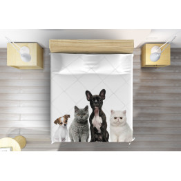 Luxusní přehoz na postel - Pets