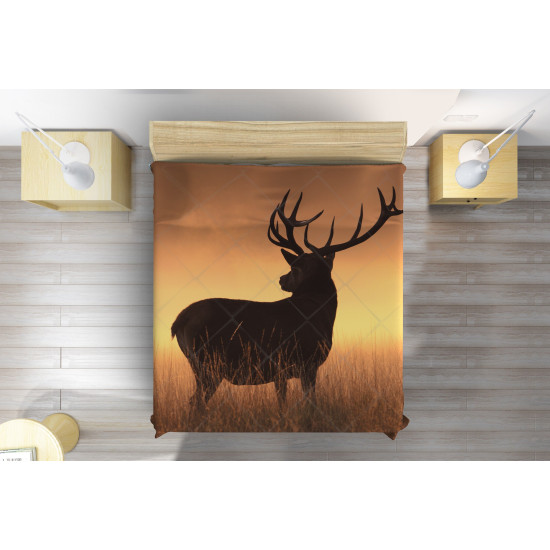 Přehoz na postel 3D - Deer in the Desert