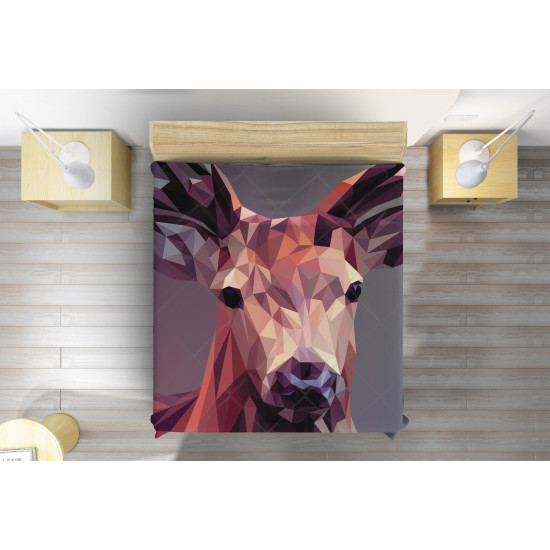 Přehoz přes postel - Geometric Deer