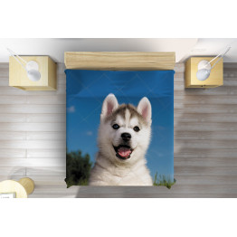 Přehoz na postel - Baby Husky