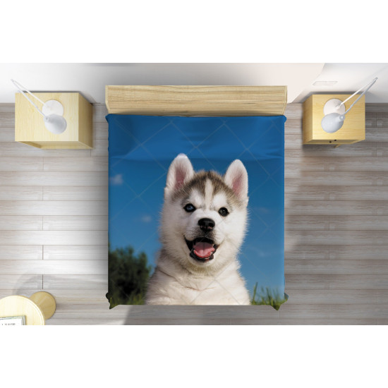 Přehoz na postel - Baby Husky