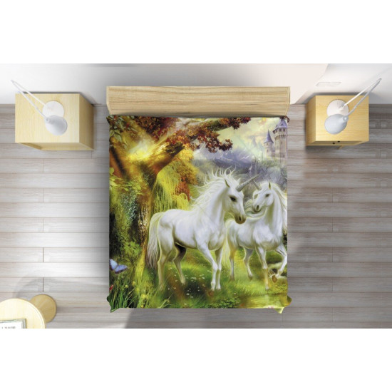 Přehoz na postel jednorožec - Magic Unicorn