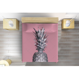 Přehoz na postel - Art pineapple